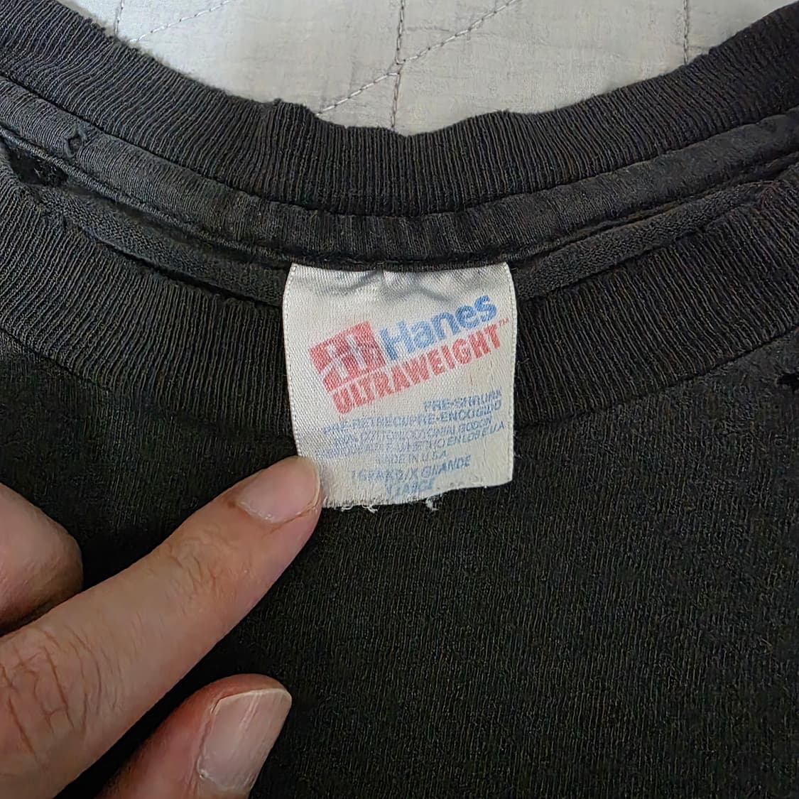 [XL] 90s 비스티 보이즈 블랙 빈티지 밴드티 트래쉬드 상품이미지10