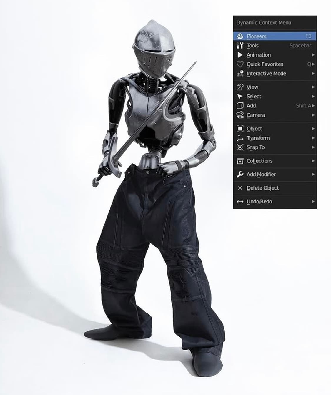 pioneers waxed biker pants L 상품이미지1