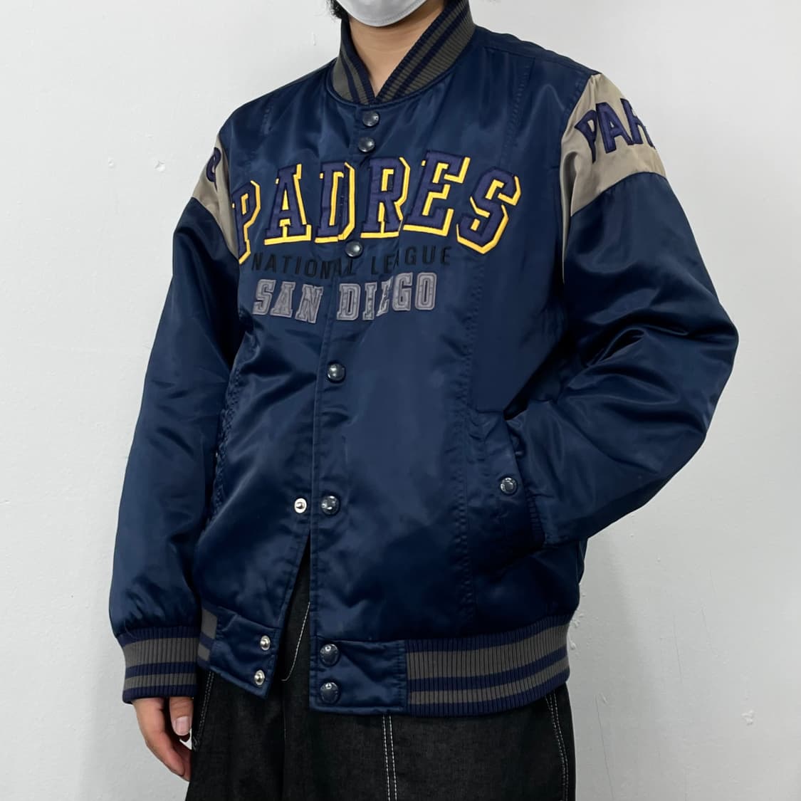 L(XL) MLB 샌디에이고 파드리스 테디 바시티자켓 상품이미지2