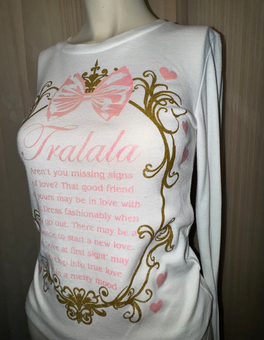 택포) 트랄라라 긴팔 티셔츠 빈티지 상품이미지1