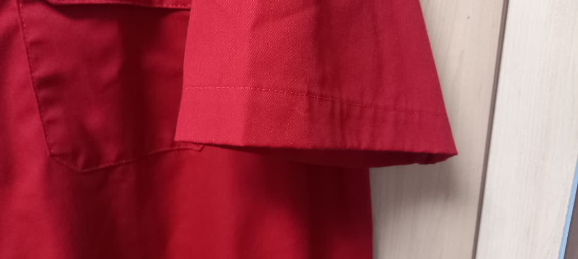 디키즈 1574 반팔 워크셔츠 잉글리쉬 레드 2XL 상품이미지5