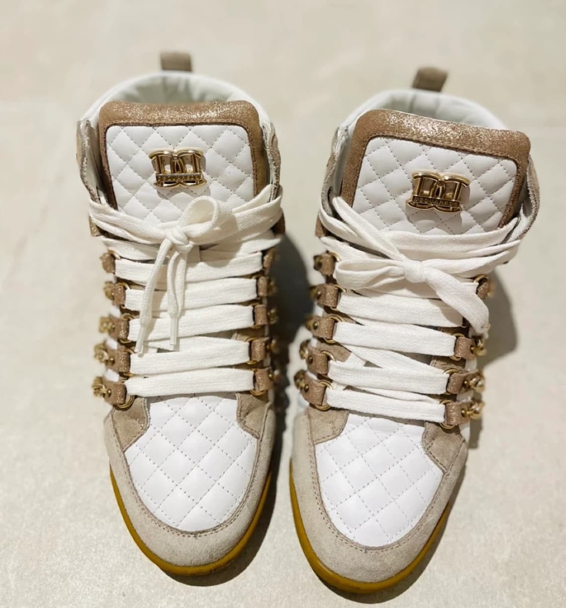 디스퀘어드2(DSQUARED2)  가죽 스니커즈 상품이미지1