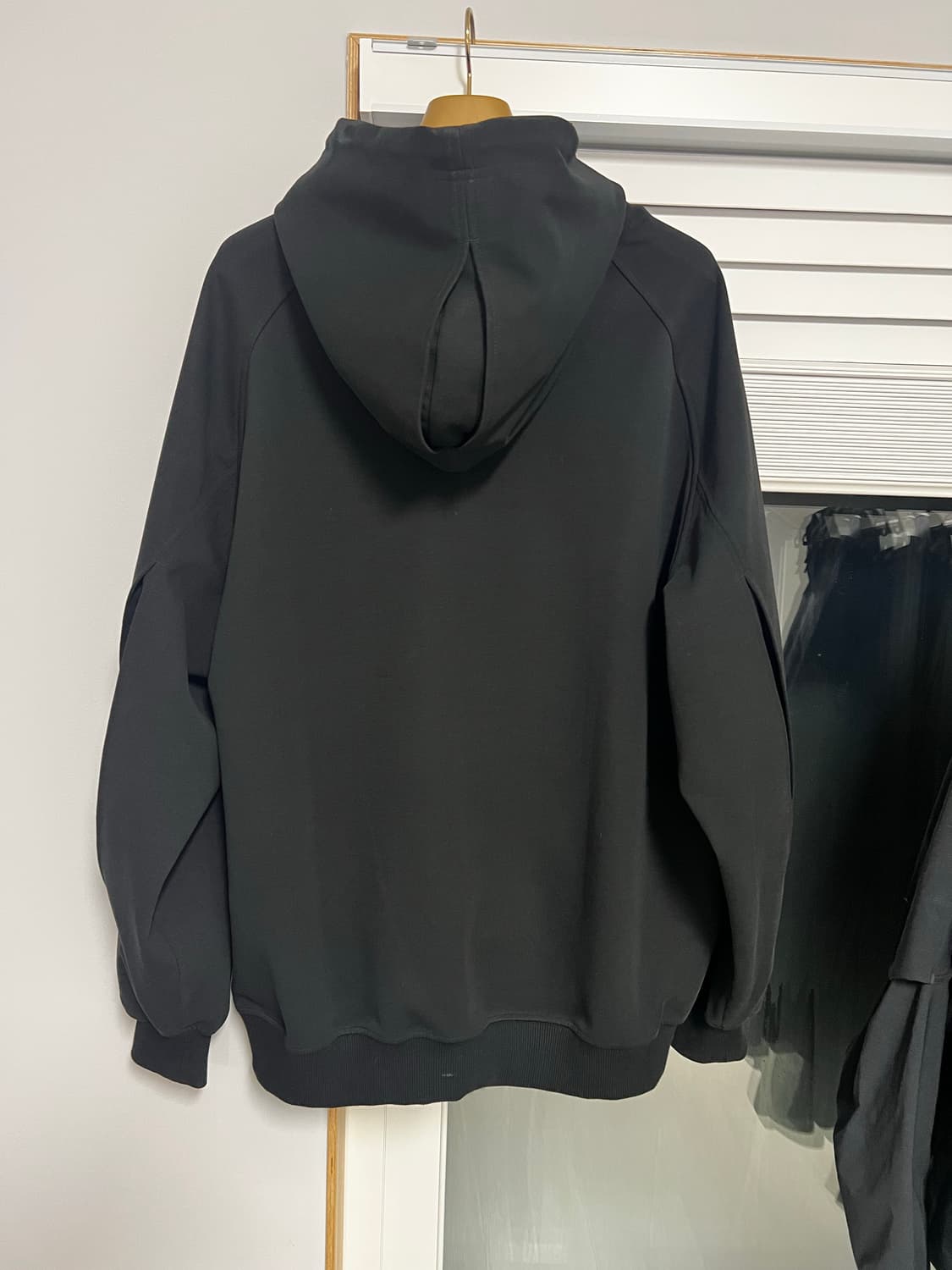 지제로 라글란 슬릿 팬서 후드 블랙 xl 상품이미지2