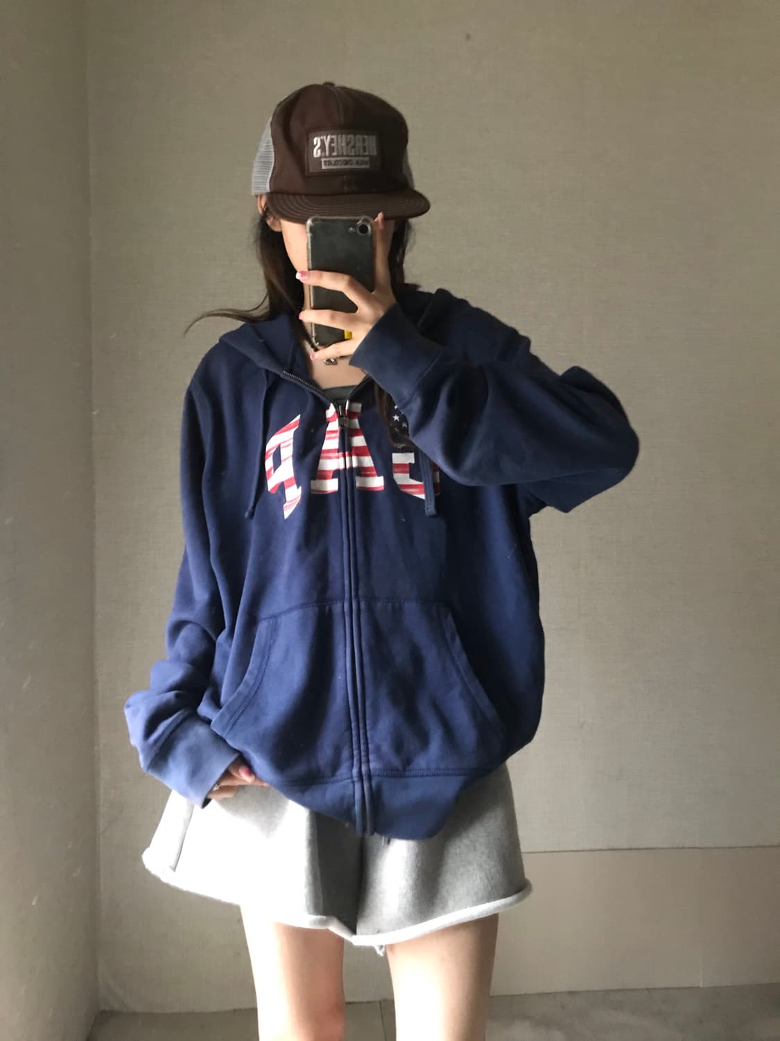 갭 성조기 후드집업 상품이미지2
