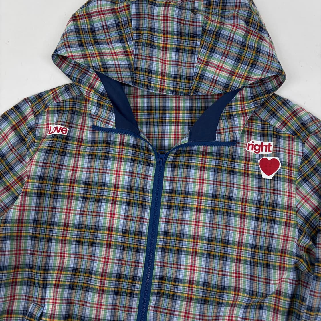 더 뮤지엄 비지터 러브 체크 자켓 상품이미지5