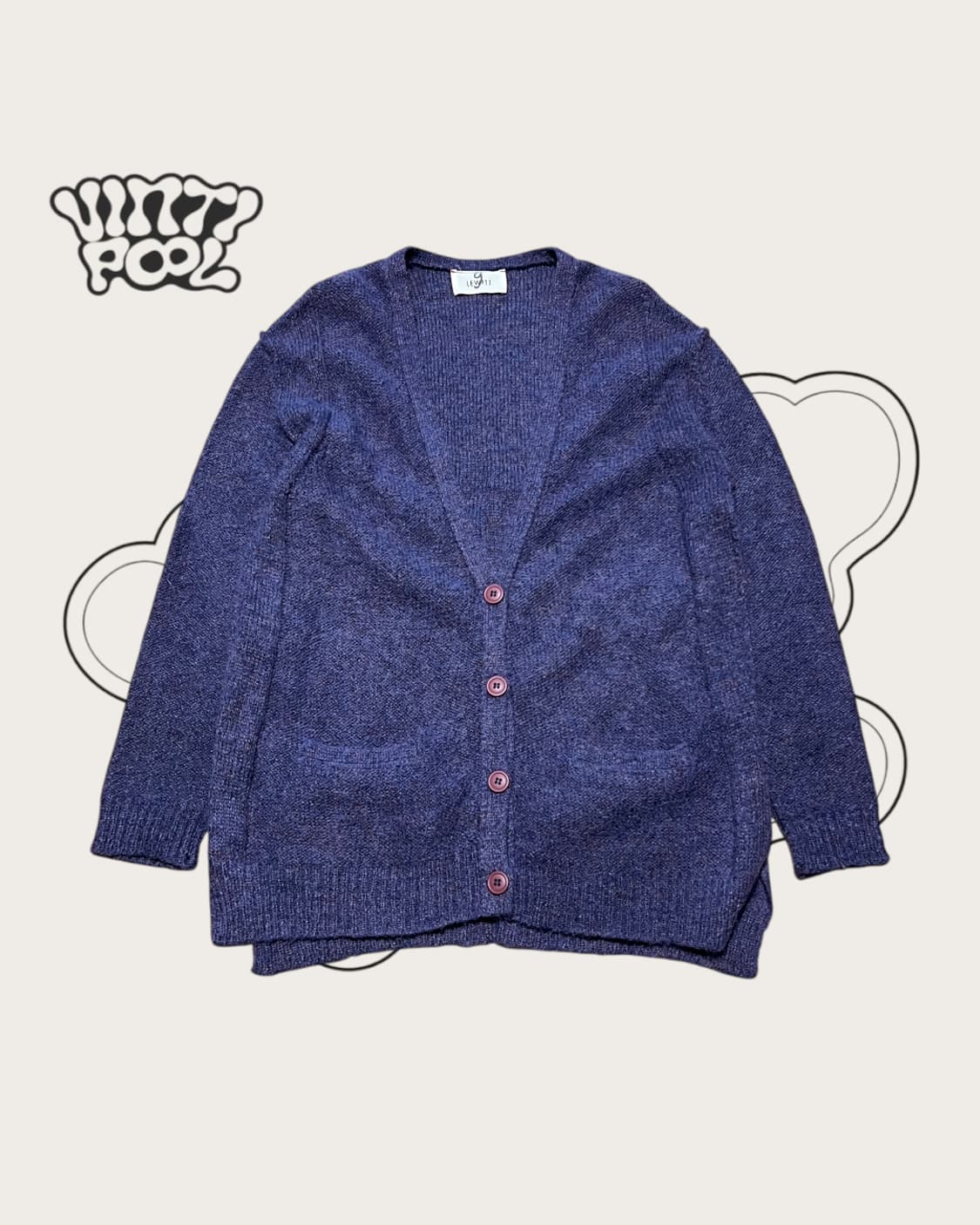 모헤어 울 패치 가디건 w FREE사이즈 상품이미지1