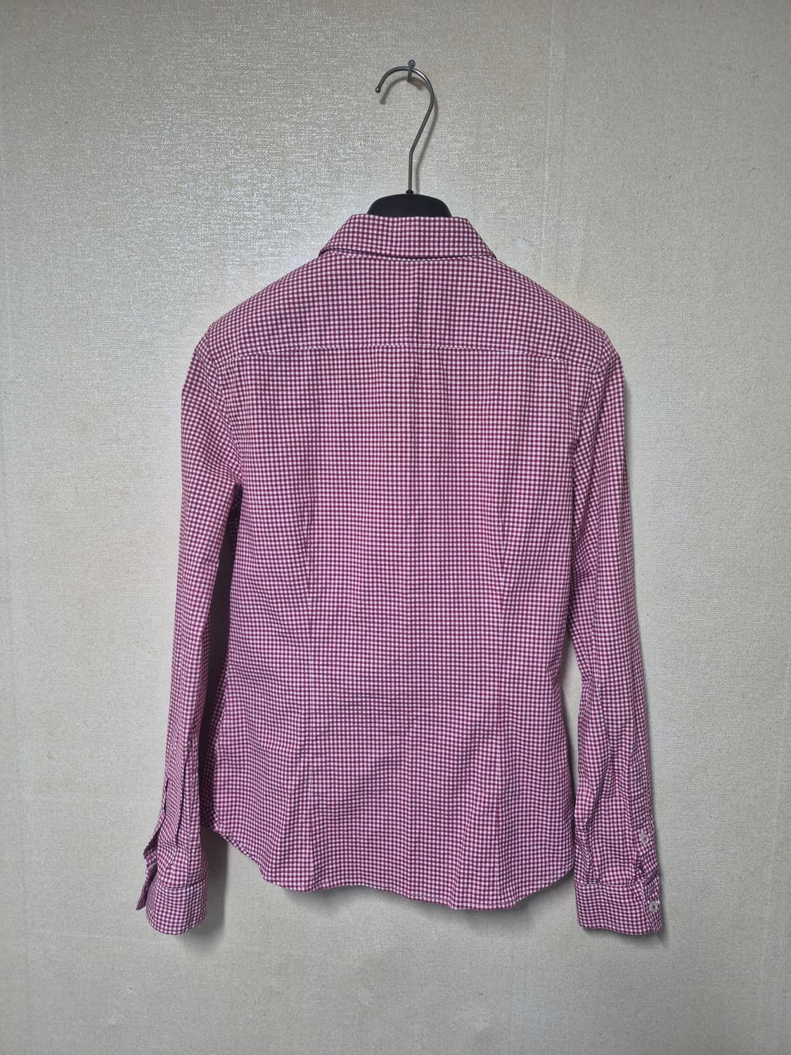 라코스테 깅엄 체크셔츠 상품이미지5