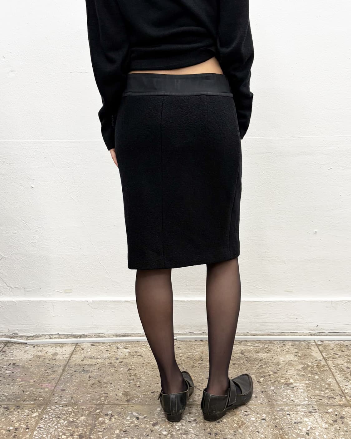 엠포리오 아르마니 2007F/W 헤비  울 스커트 상품이미지2