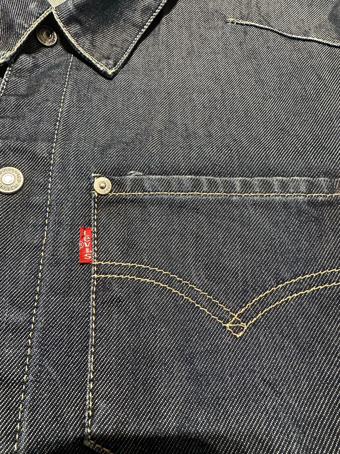 리바이스 엔지니어드 데님 청 자켓 m 상품이미지2