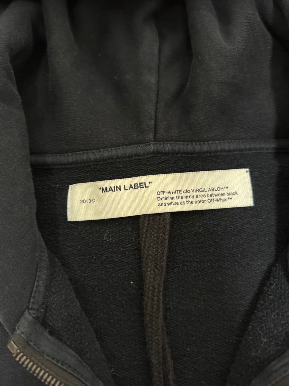 오프화이트 마리화나 후드집업 상품이미지2