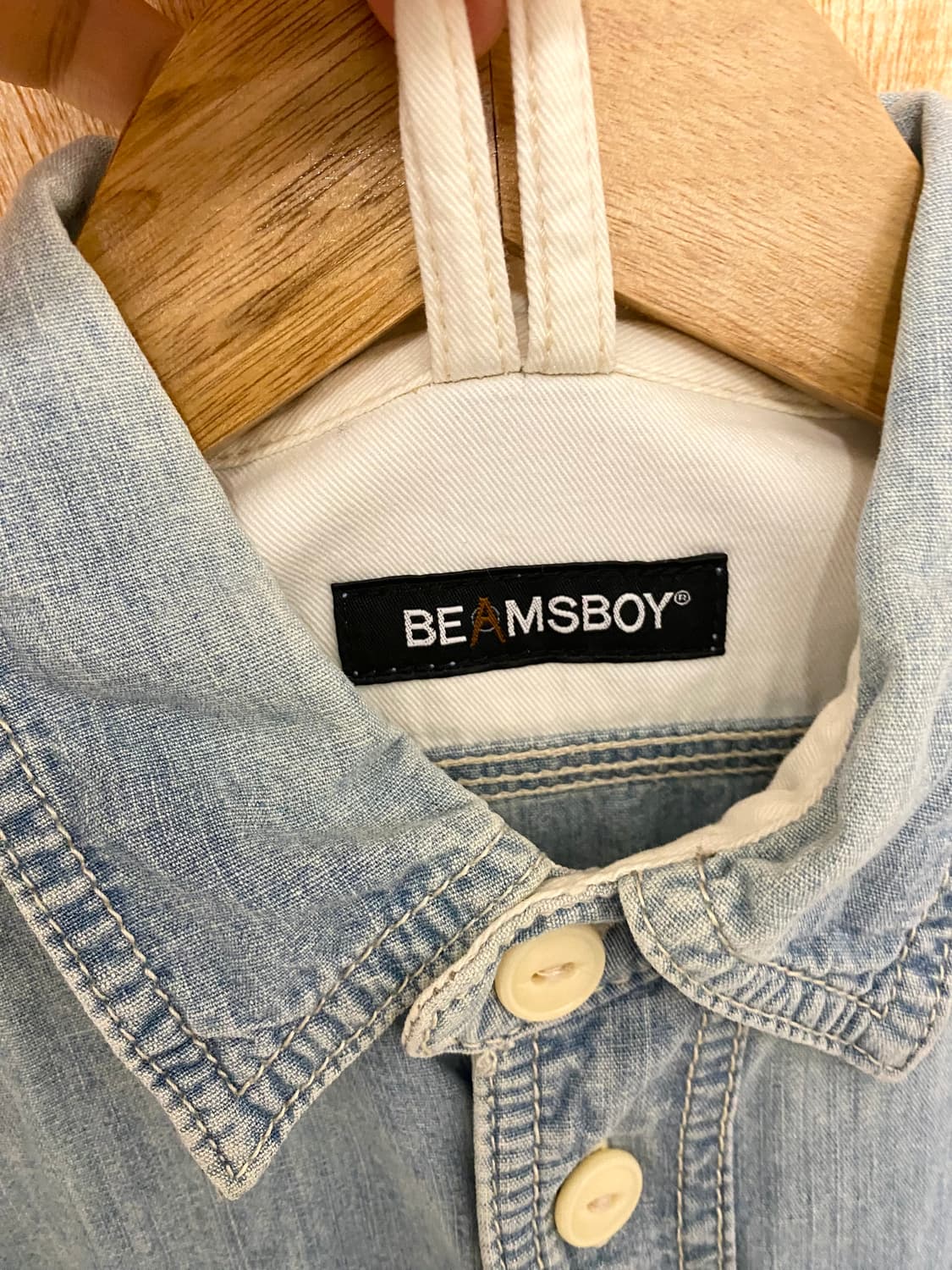 BEAMS BOY denim shirt onepiece 상품이미지8