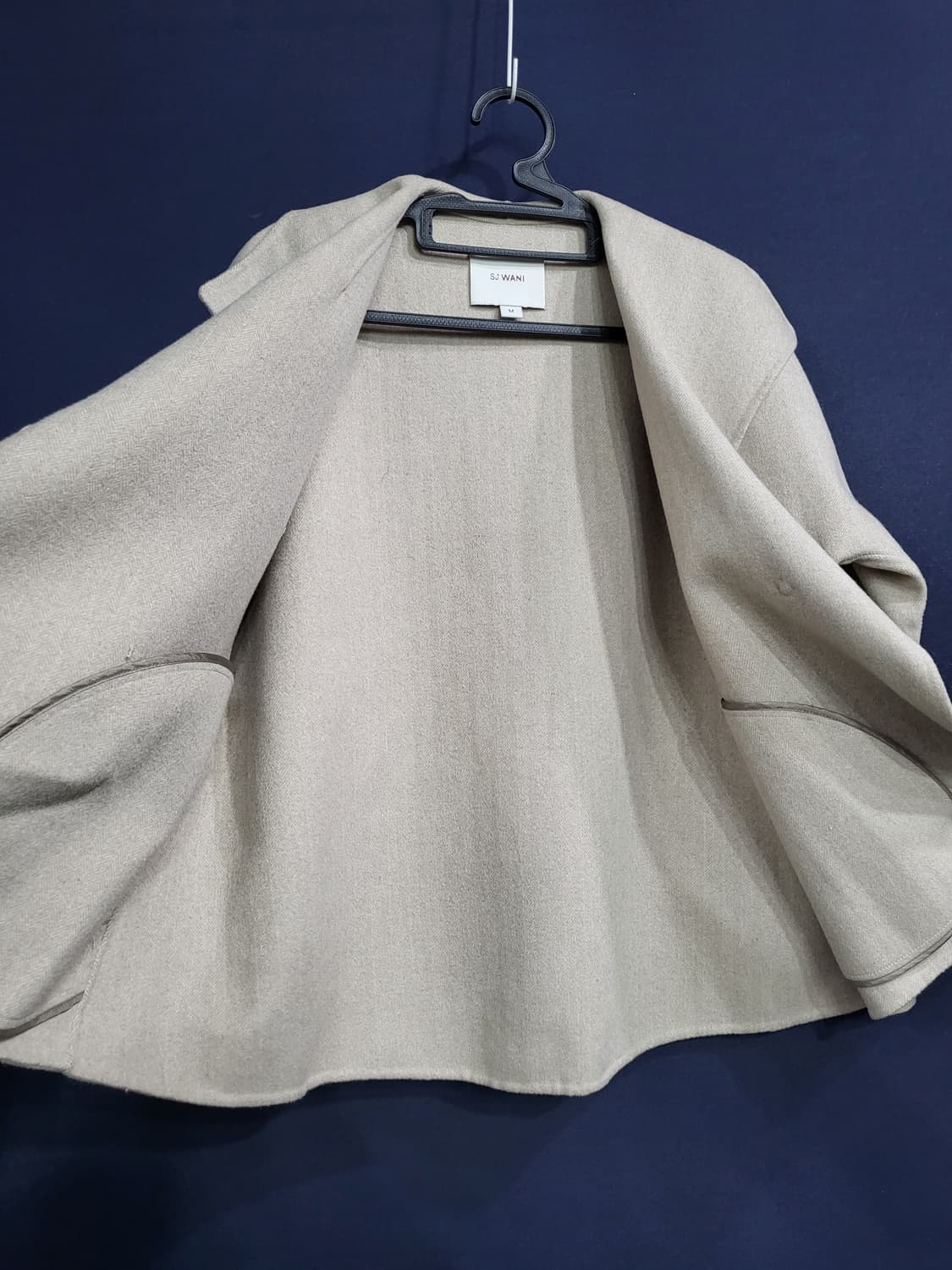 SJWANI (손정완) 숄카라 핸드메이드 자켓 상품이미지4