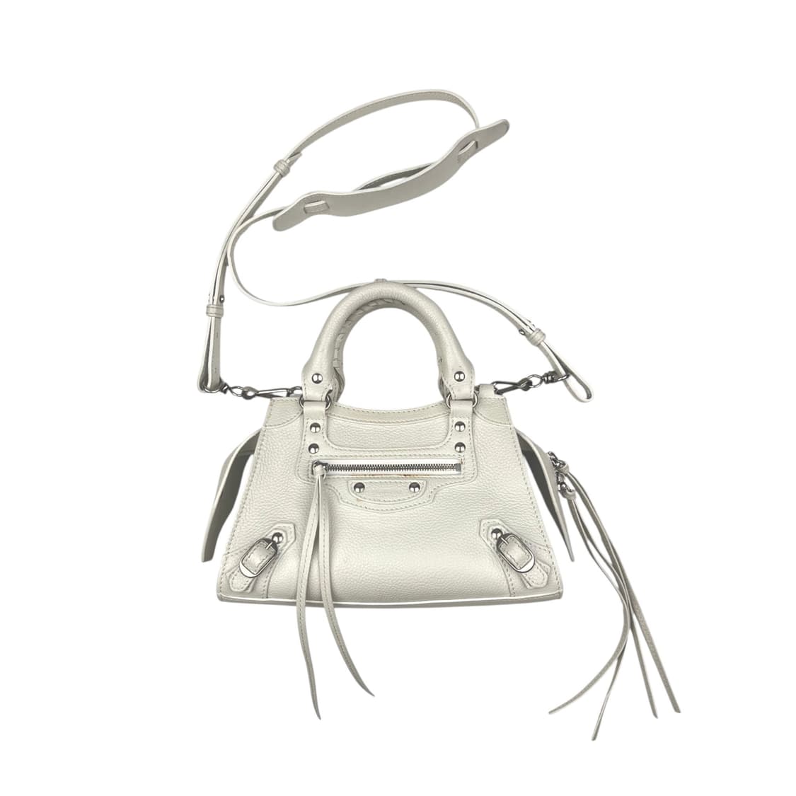 발렌시아가 네오 클래식 미니 탑핸들 화이트.시티백 모터백 르시티 르카골 상품이미지1