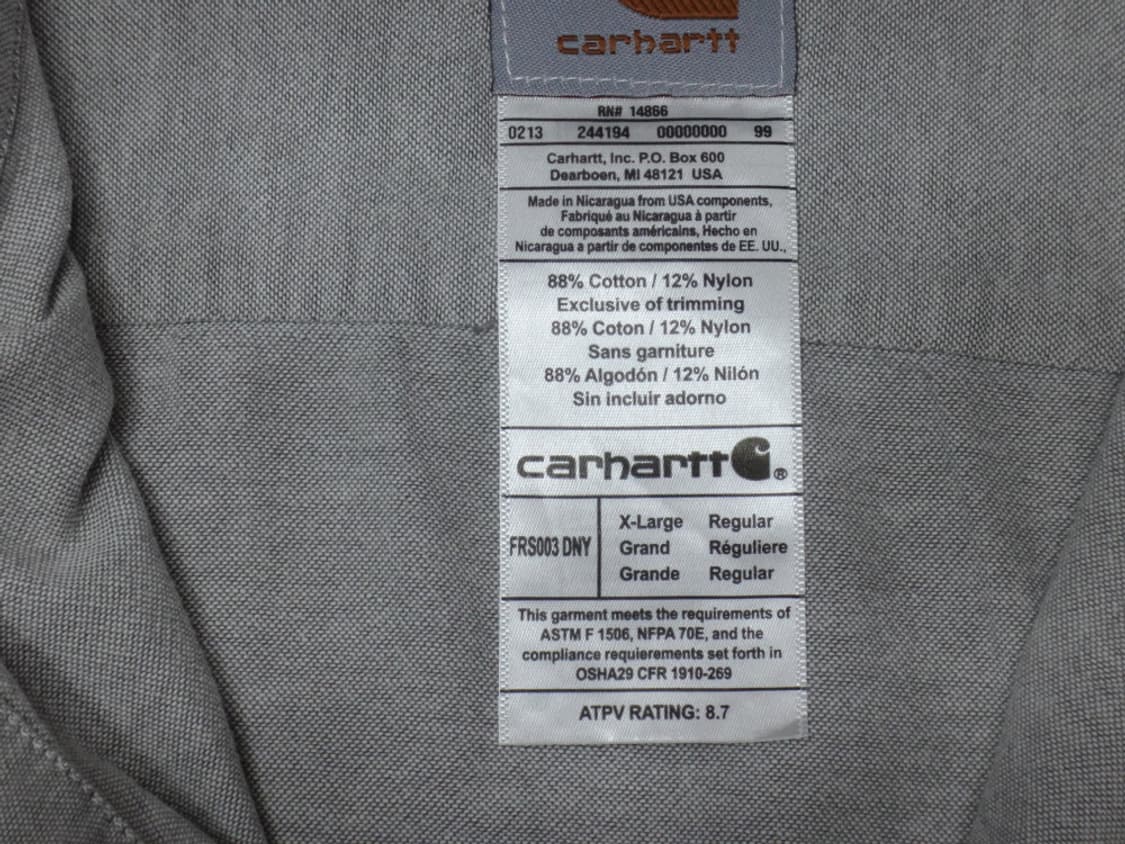 (XL) Carhartt WIP 여성 캐러셀 숏 크롭 셔츠 상품이미지8