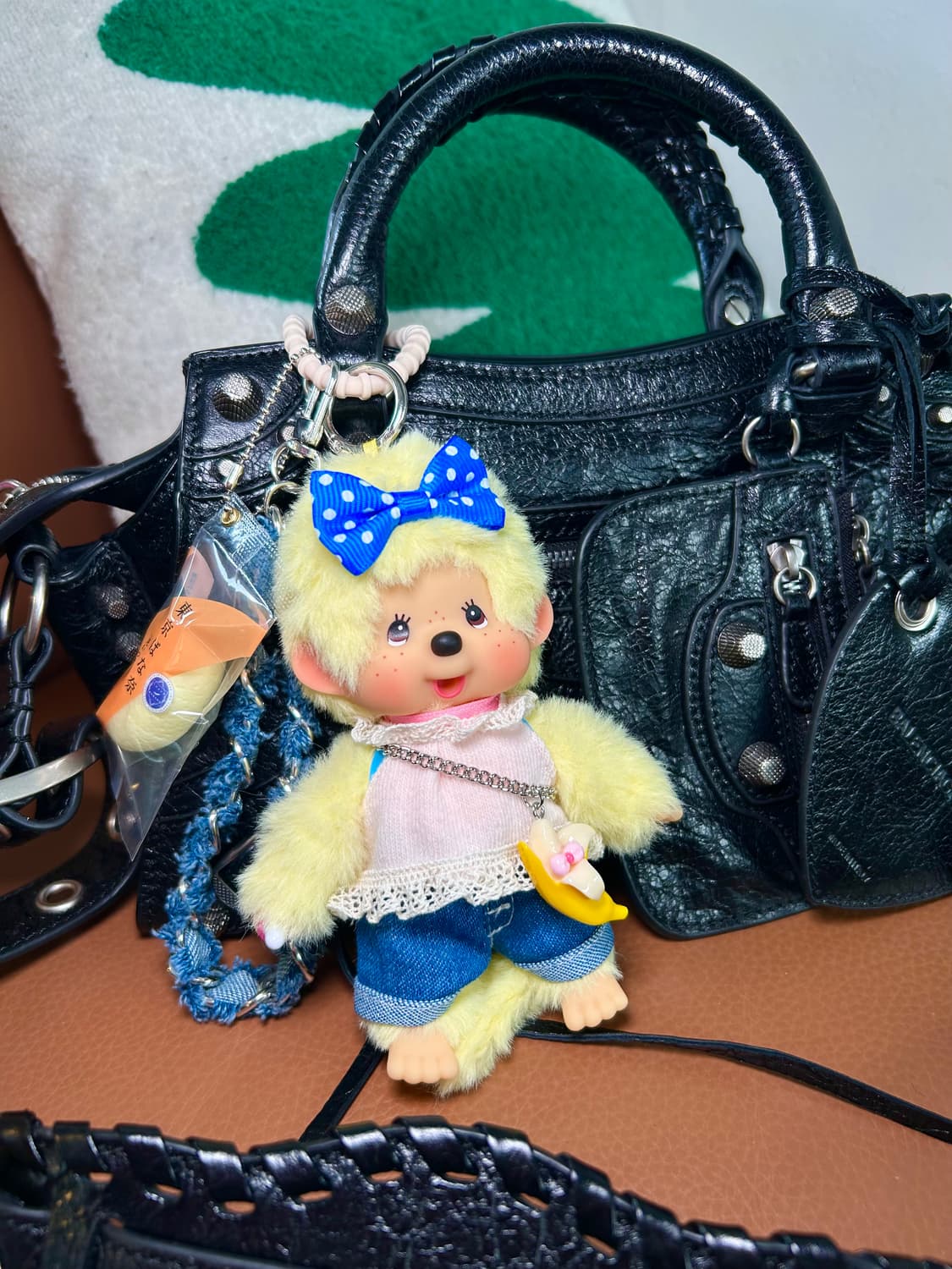 (79)정품몬치치 커스텀키링🍌🙈도쿄바나나💛-3 상품이미지8