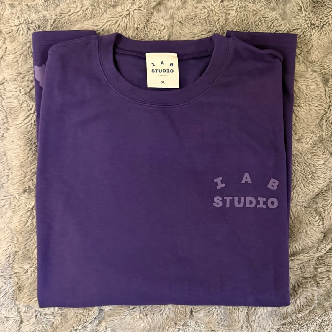 아이앱스튜디오 롱슬리브 퍼플 스플래쉬드 XL 상품이미지1