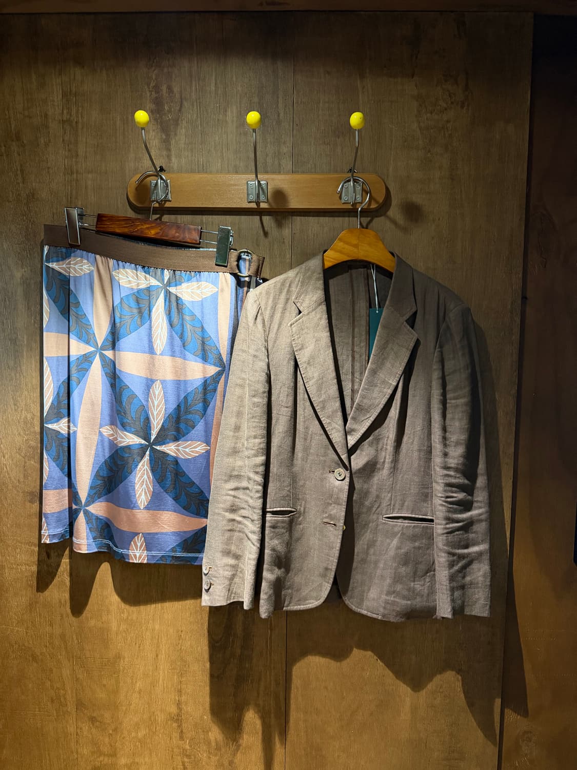 90‘s Burberry 버버리 Linen jacket  상품이미지2