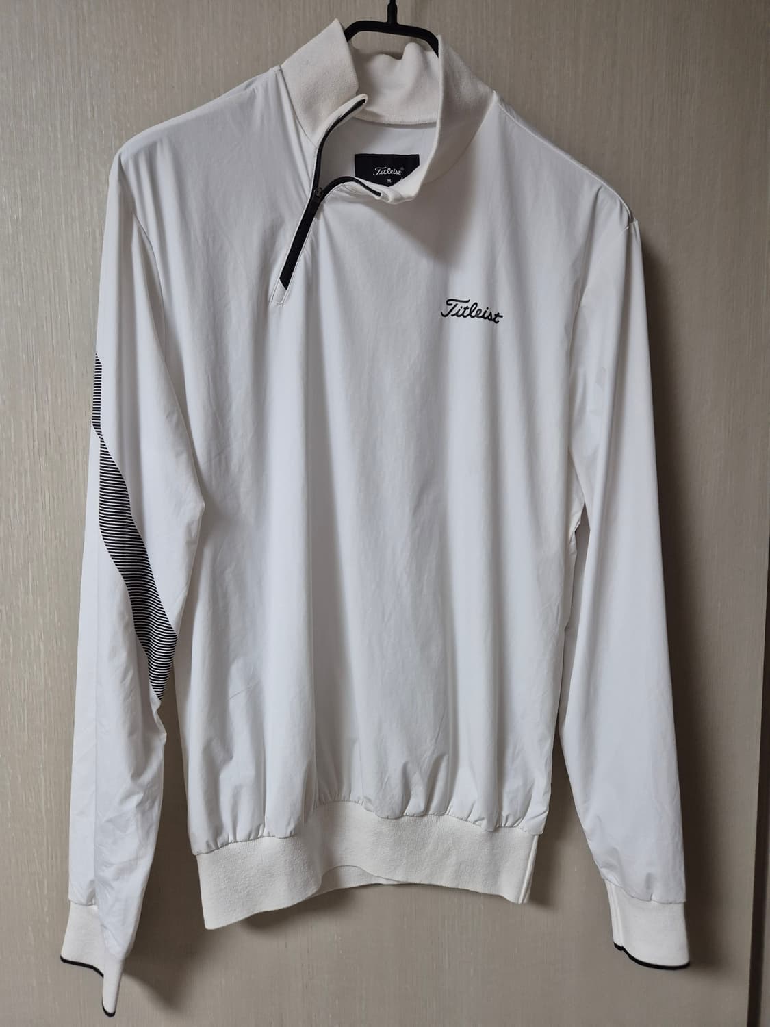 (정품) 타이틀리스트 골프 우븐 바람막이 맨투맨 M 상품이미지1