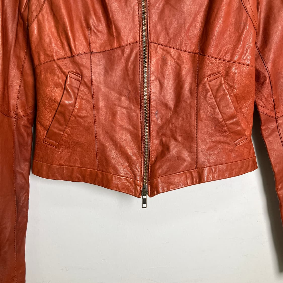 SLY 슬라이 램스킨 레더 자켓 상품이미지5