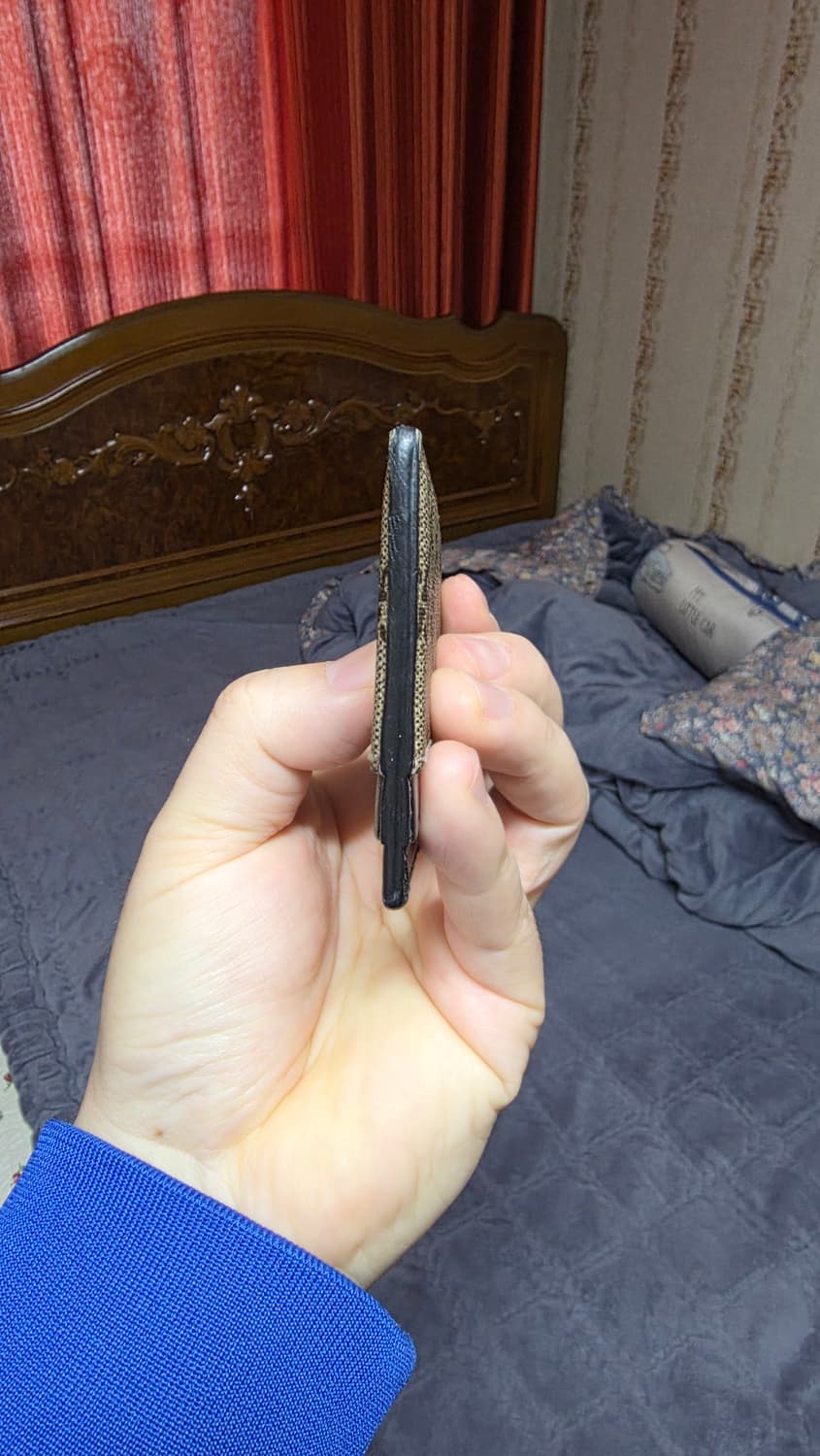 (정품) 구찌 킹스네이크(뱀) GG 수프림 카드지갑/개인/팝니다. 상품이미지6