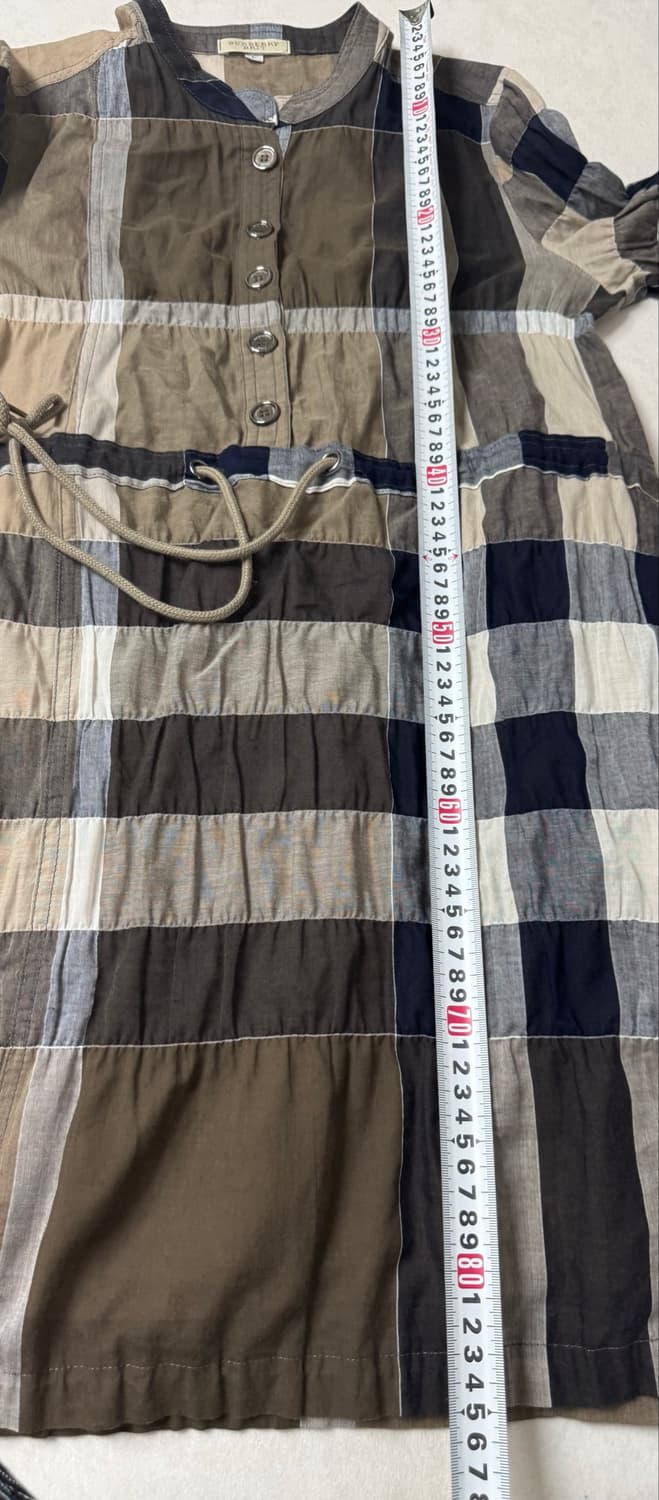 빈트지 버버리 원피스 L 상품이미지8