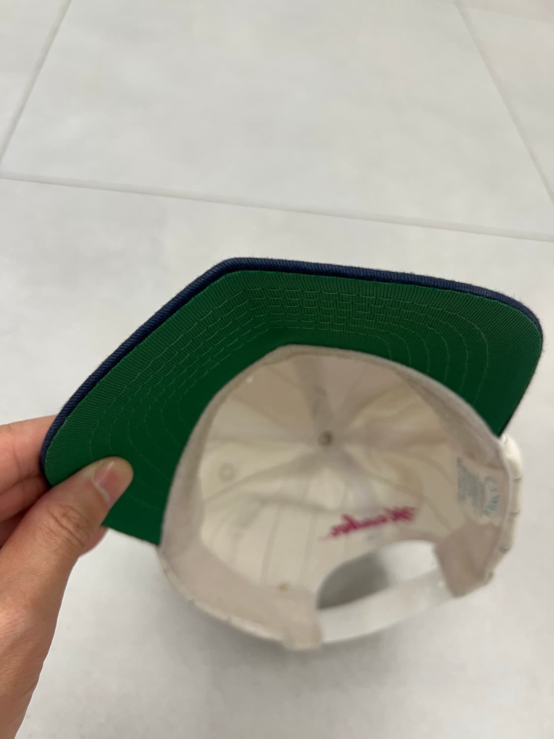 90s 빈티지 클럽 카멜볼캡 상품이미지10