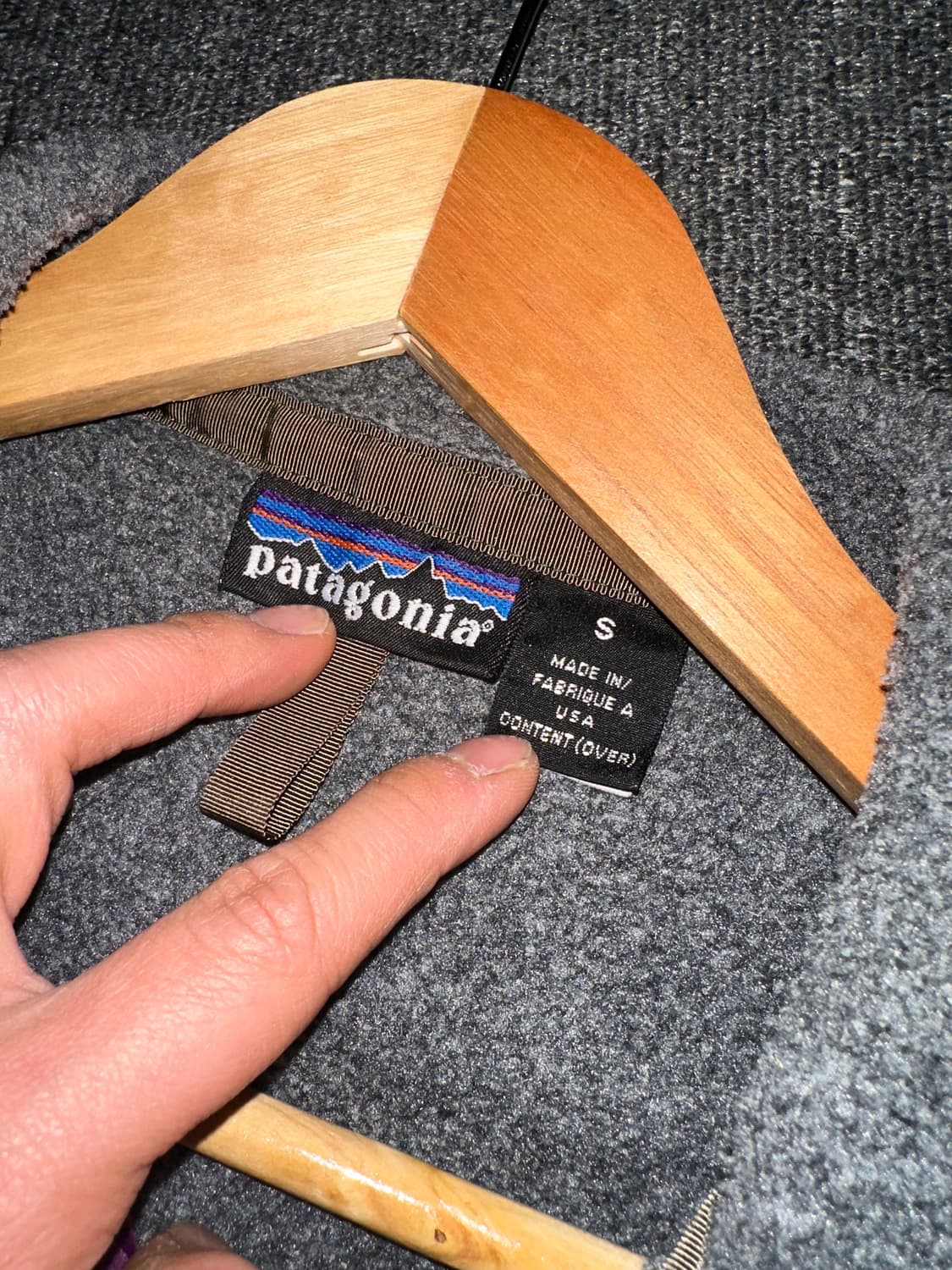 (USA) 90s 파타고니아 신칠라 스냅티 상품이미지3