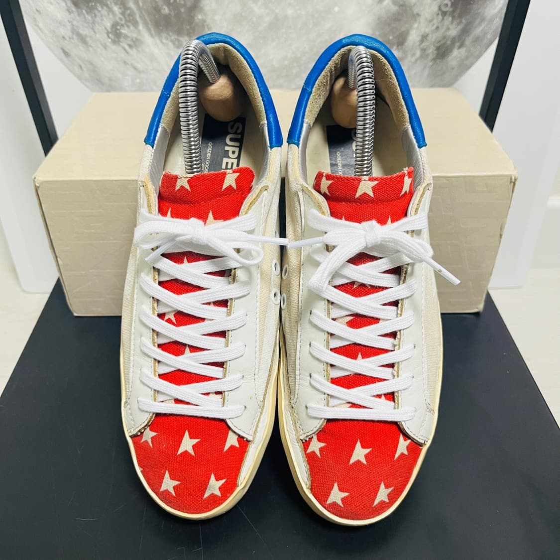 정품 39) 골든구스 성조기 빅플레그 스니커즈 250~255 상품이미지3