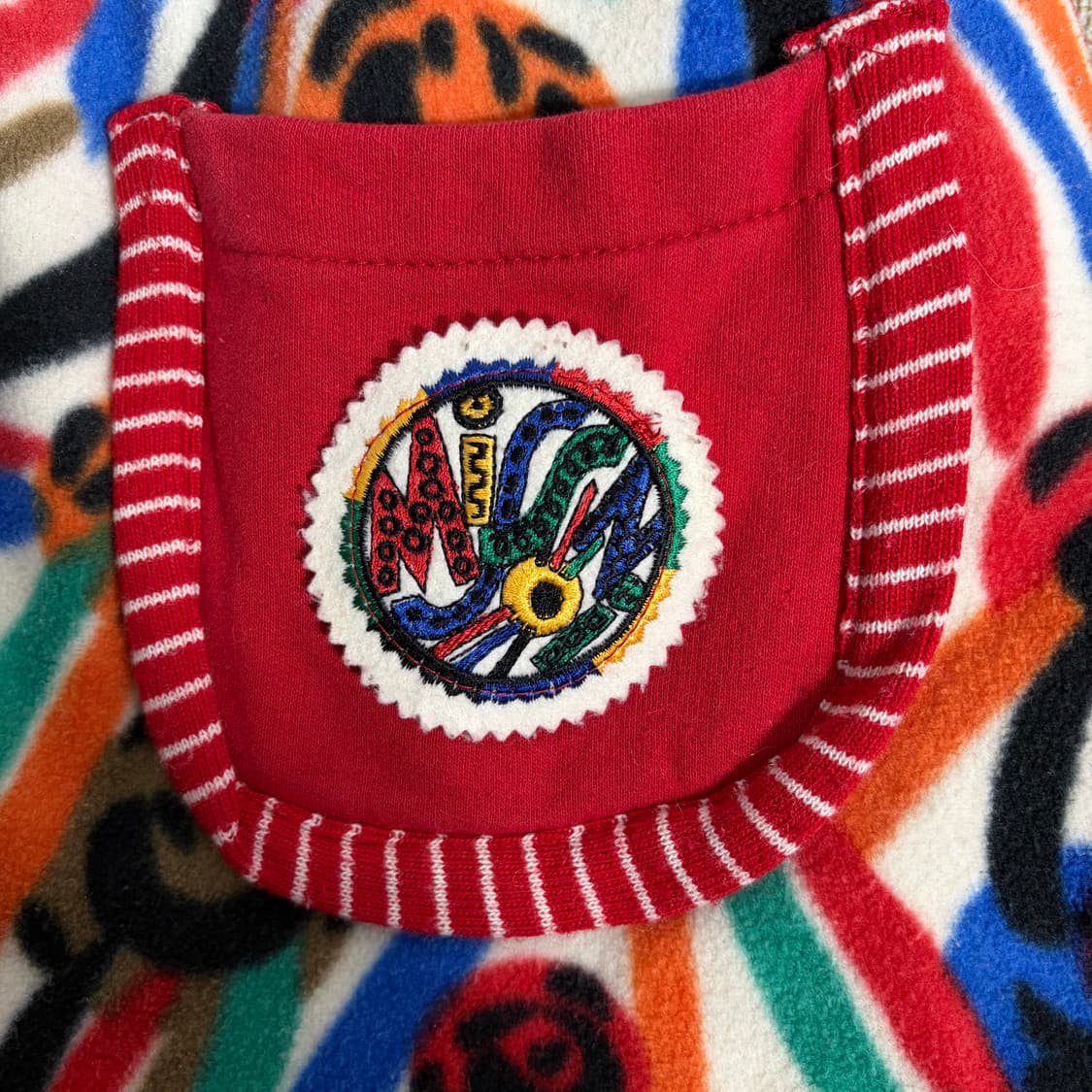 미쏘니 빈티지 패턴 후리스 후드 자켓(Free) 상품이미지4