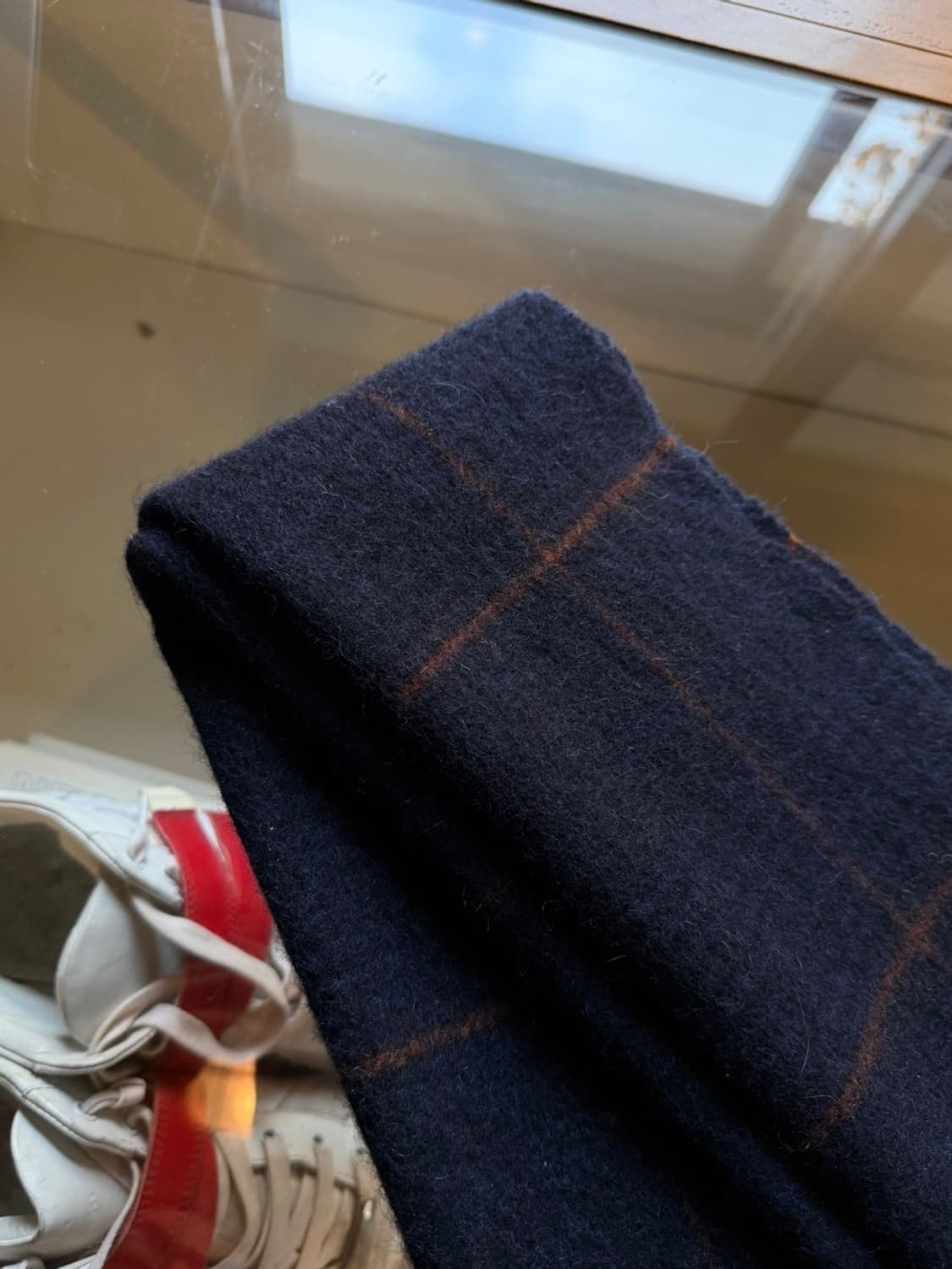 앤드류 레슬리 램스울 머플러 상품이미지3