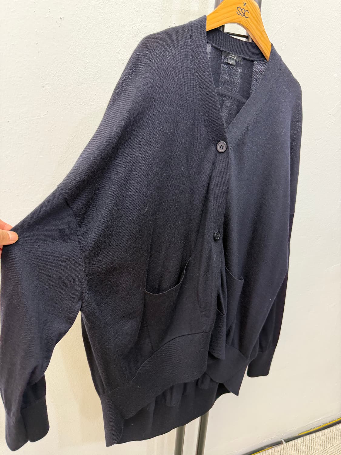 정품) COS 코스 여성 오버핏 가디건 M 상품이미지2