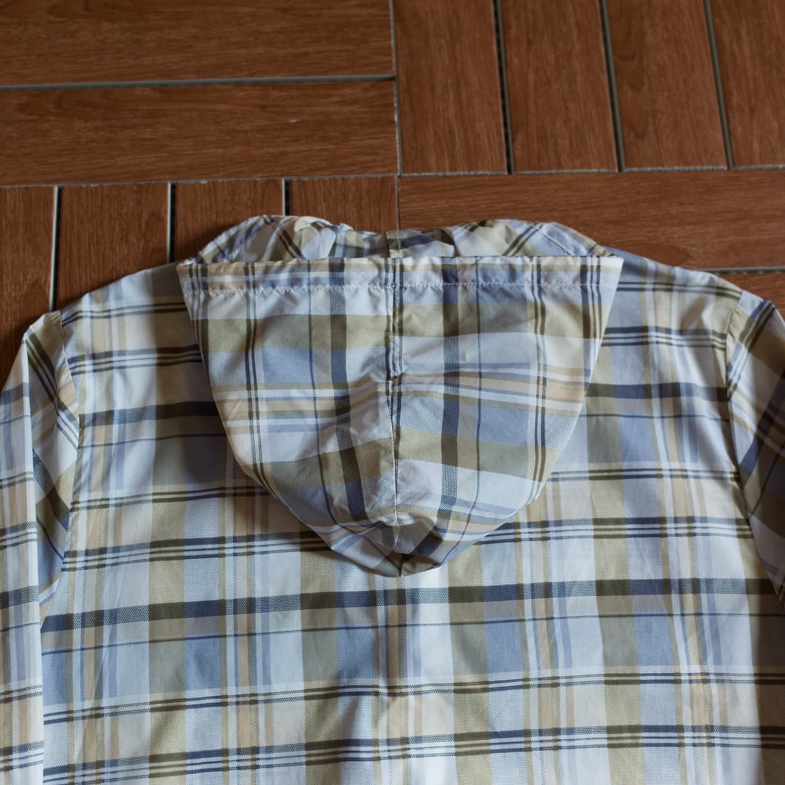 Stussy authentic check wind breaker  상품이미지5