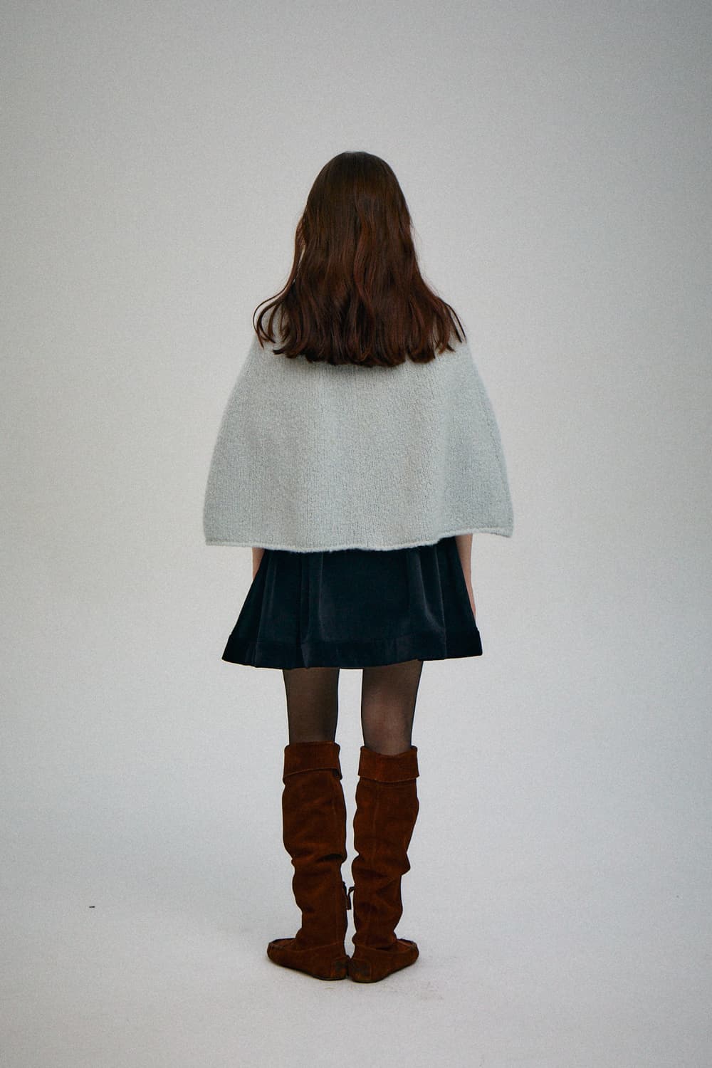 파르벵 산타 울 케이프 아이스 블루 상품이미지4