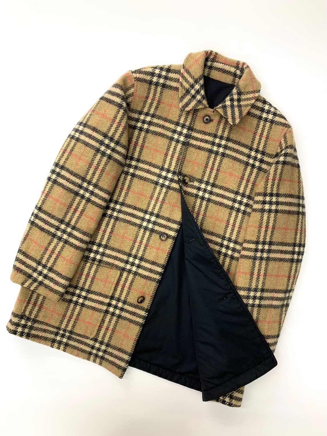 Burberry 버버리 노바체크 리버시블 울 코트 상품이미지2