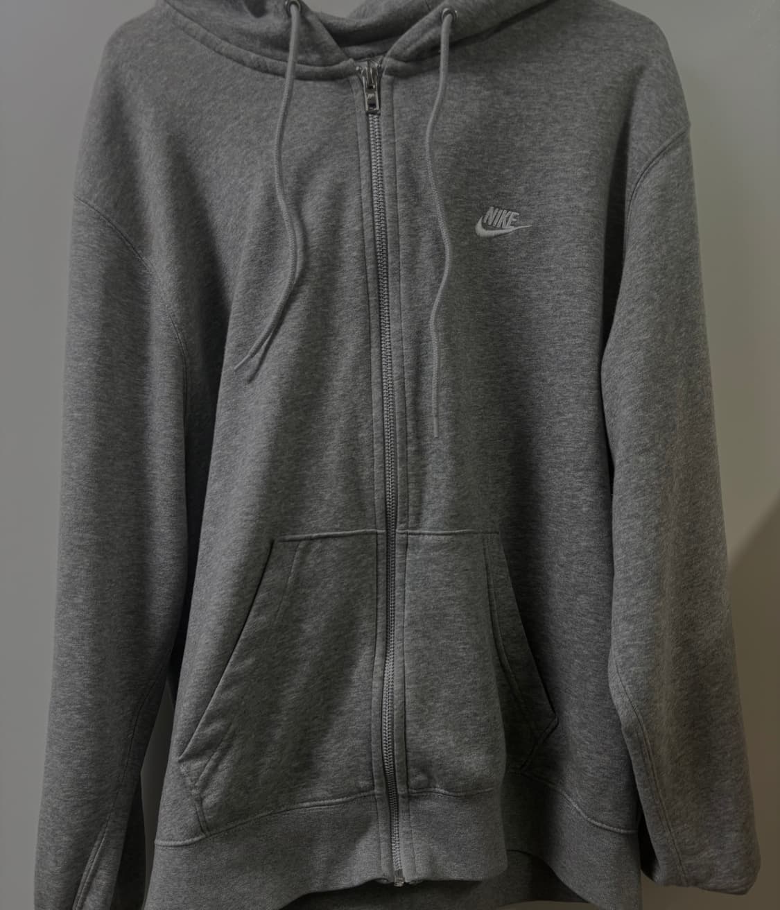 나이키 후드집업 그레이 XL L 급처 상품이미지1