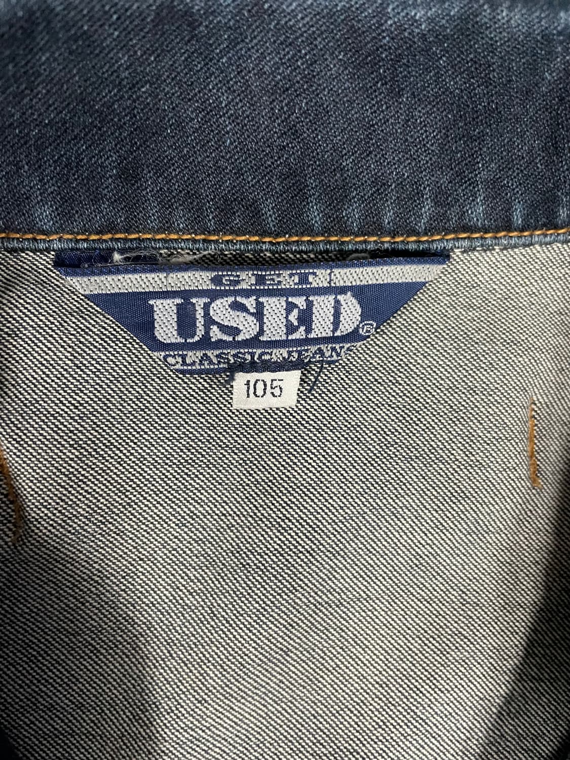 90s vintage GET USED 데님커버올 상품이미지5