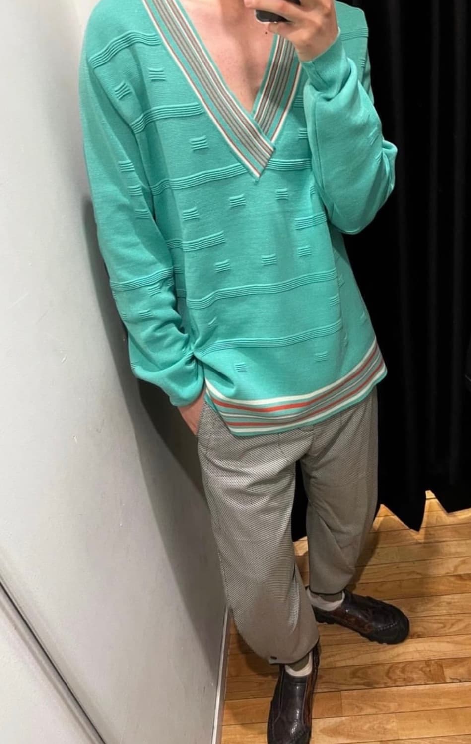 kiko kostadinov 키코 스트레튼 니트 상품이미지2