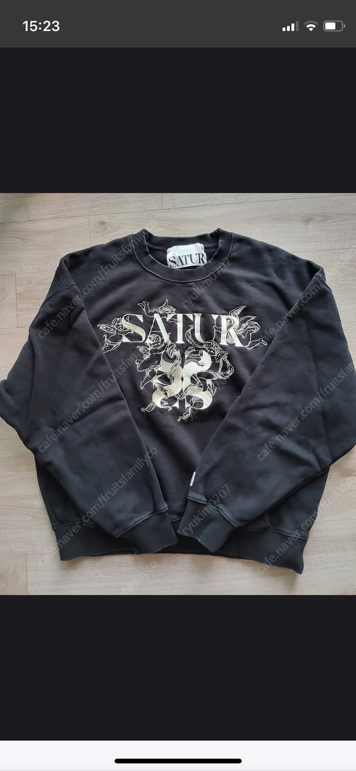 세터 24FW 엔젤그래픽 자수 맨투맨 스웨트셔츠 L 상품이미지2