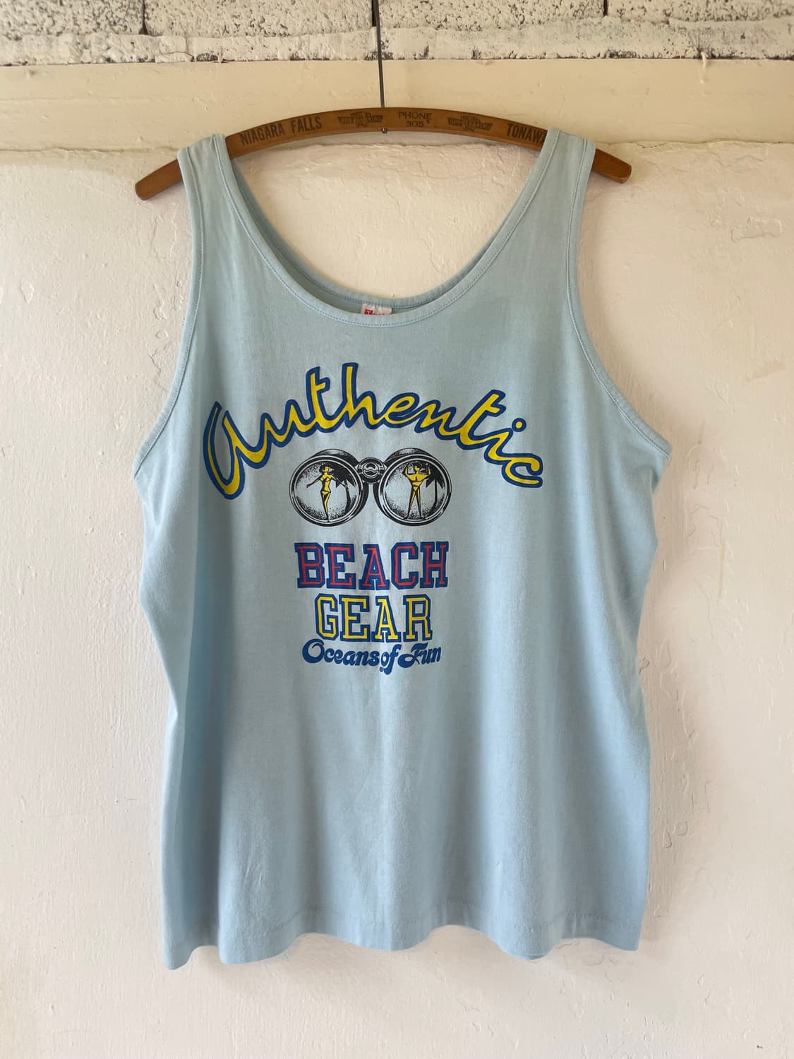 1980s-90s Vintage Tank Top Made in U.S.A 상품이미지1