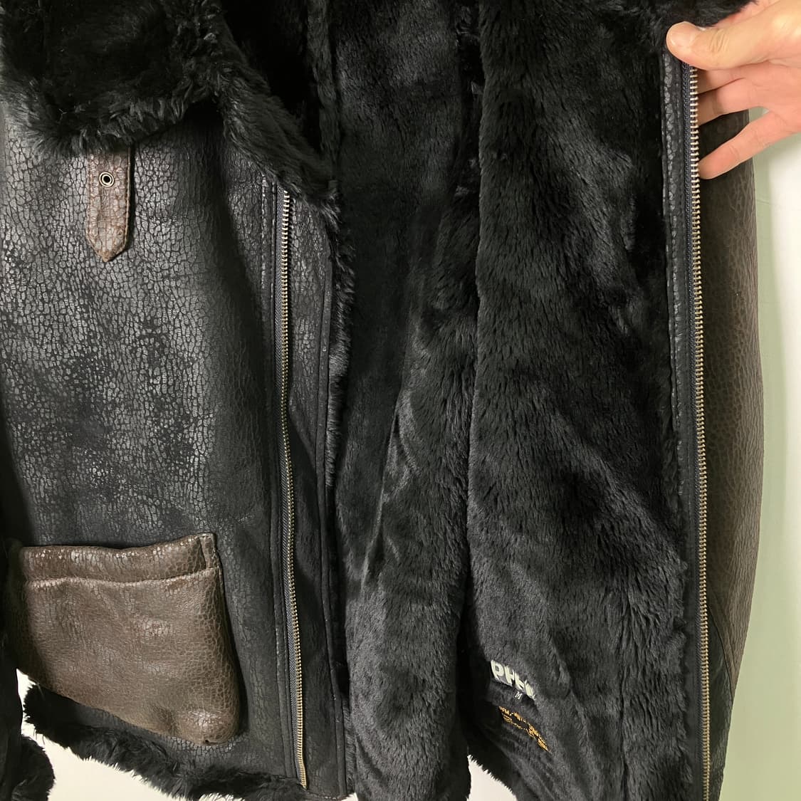 PPFM B-3 무스탕 자켓 M 상품이미지8