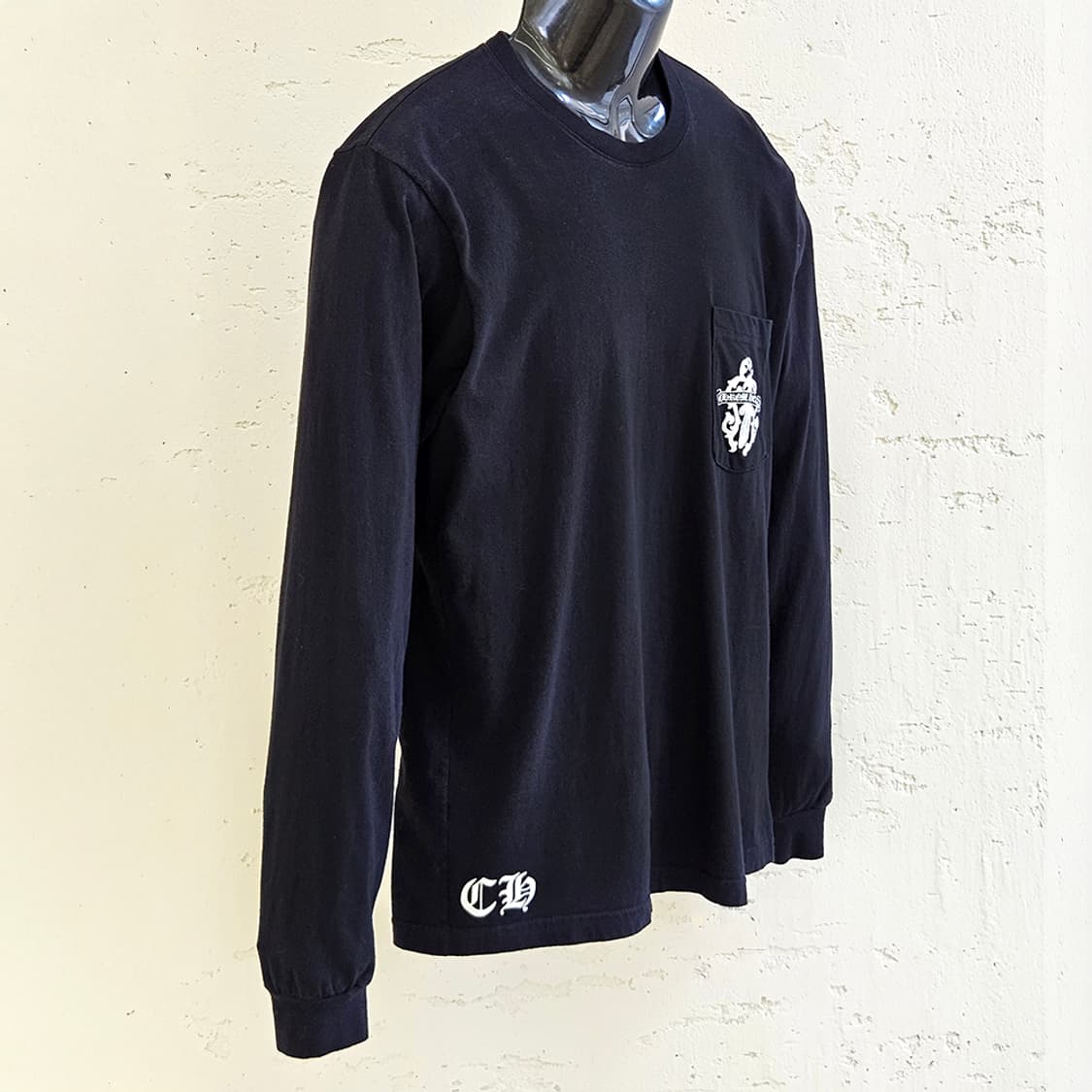 [M] 크롬하츠 스태프 롱슬리브 블랙 B1213C132 상품이미지2