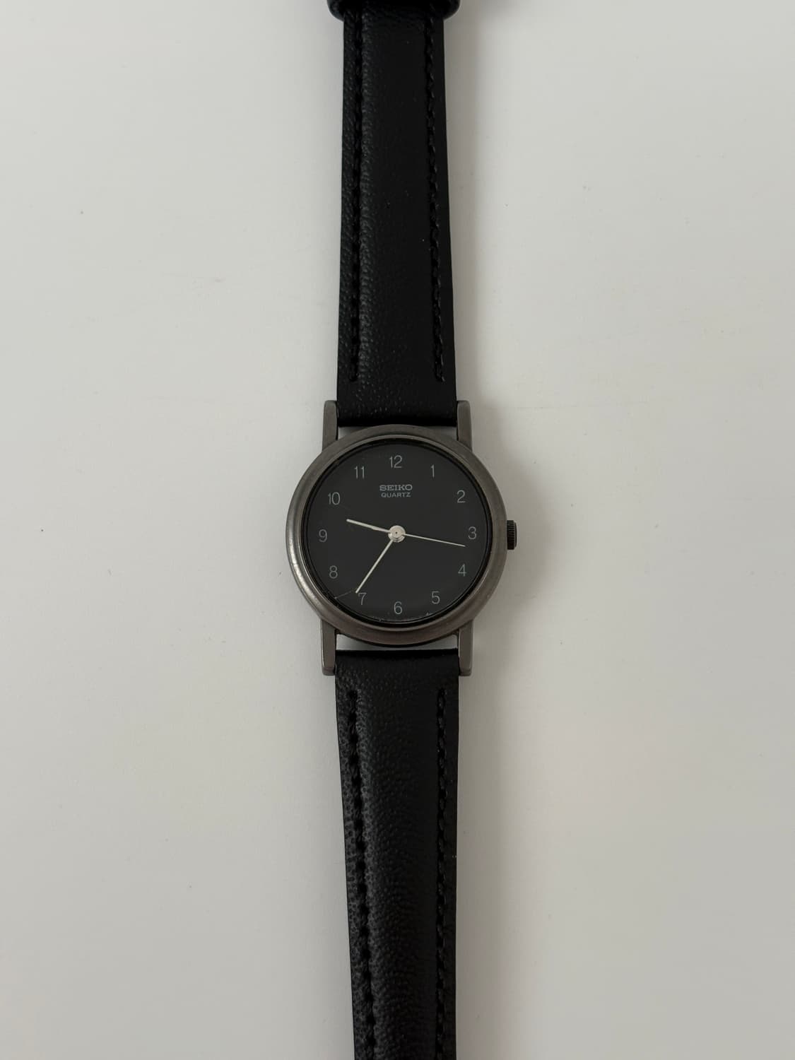 1980s Arabic Dial Black Ladies Quartz 상품이미지3