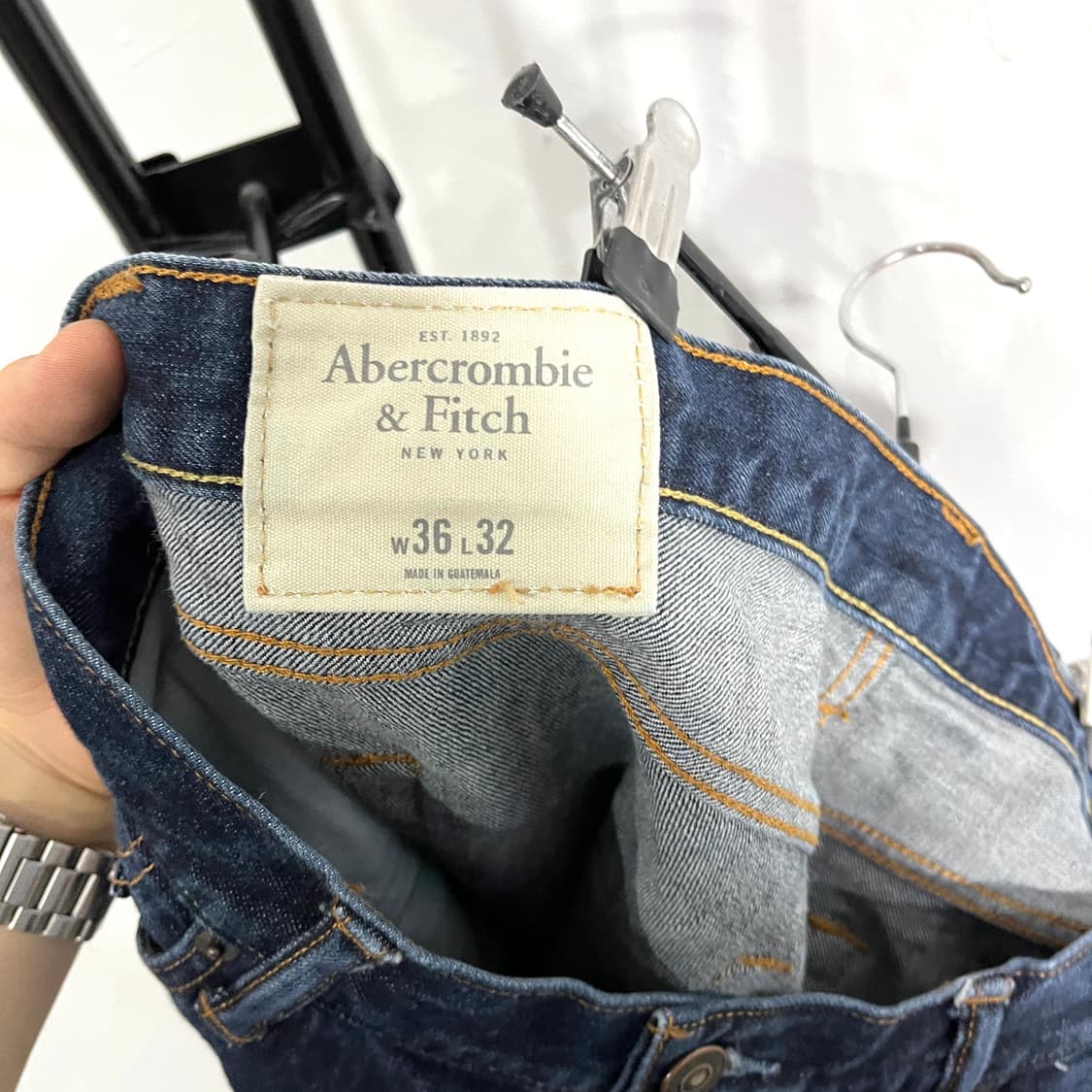 아베크롬비 베이직 데님팬츠 상품이미지6