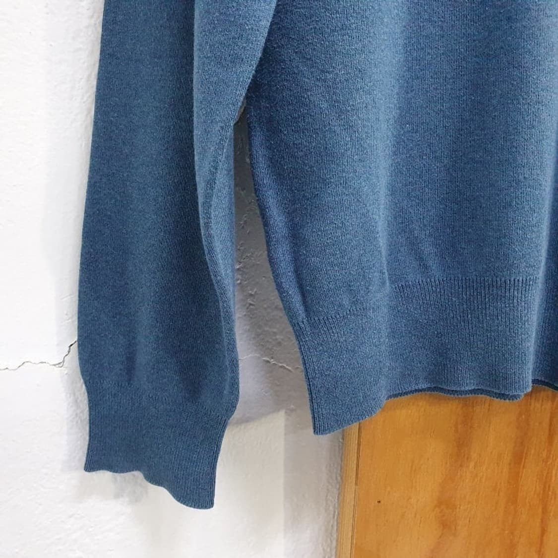 폴로 PIMA COTTON 브이넥 긴팔남자티(95) 상품이미지3