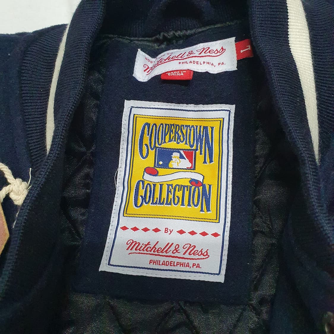 미첼앤네스 뉴욕 양키스 인더 스탠즈 울 바시티 자켓 MLB 엠엘비 상품이미지6