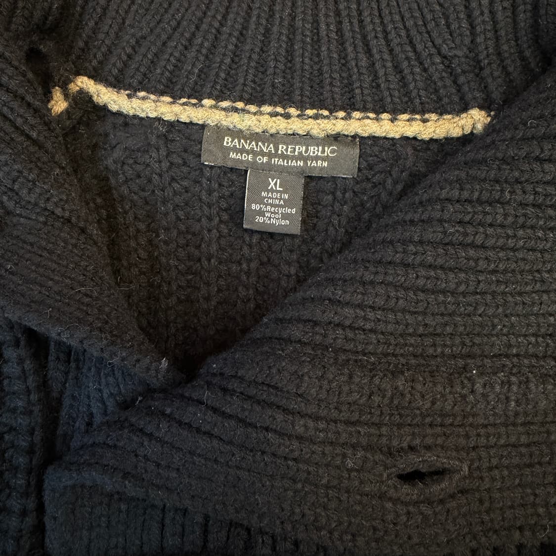 바나나 리퍼블릭 페어 아일 하이넥 니트 [ 105-110 ] 상품이미지5