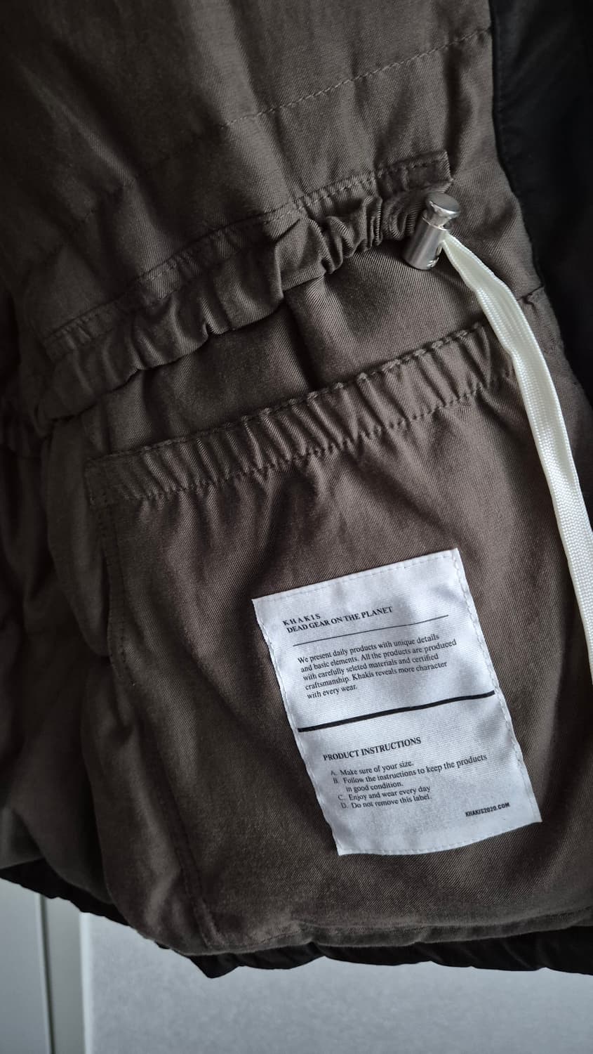 카키스 노마드 패딩 M사이즈 상품이미지6