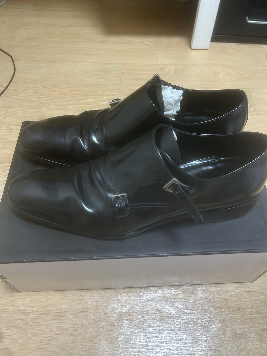 프라다 더블 몽크 구두 상품이미지3