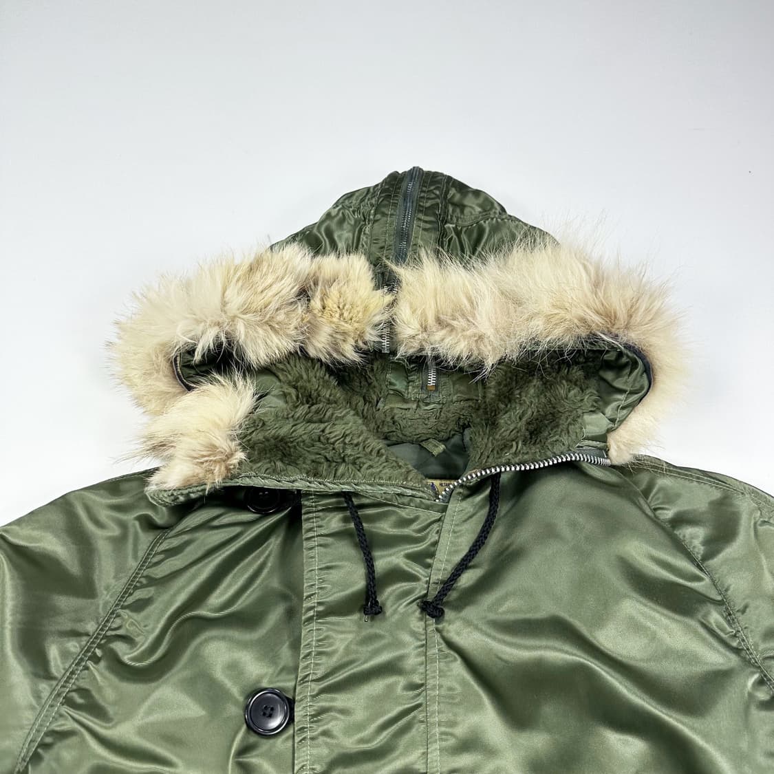 made in USA 콜린스 mfg 밀리터리 N2B 자켓 XL 상품이미지2