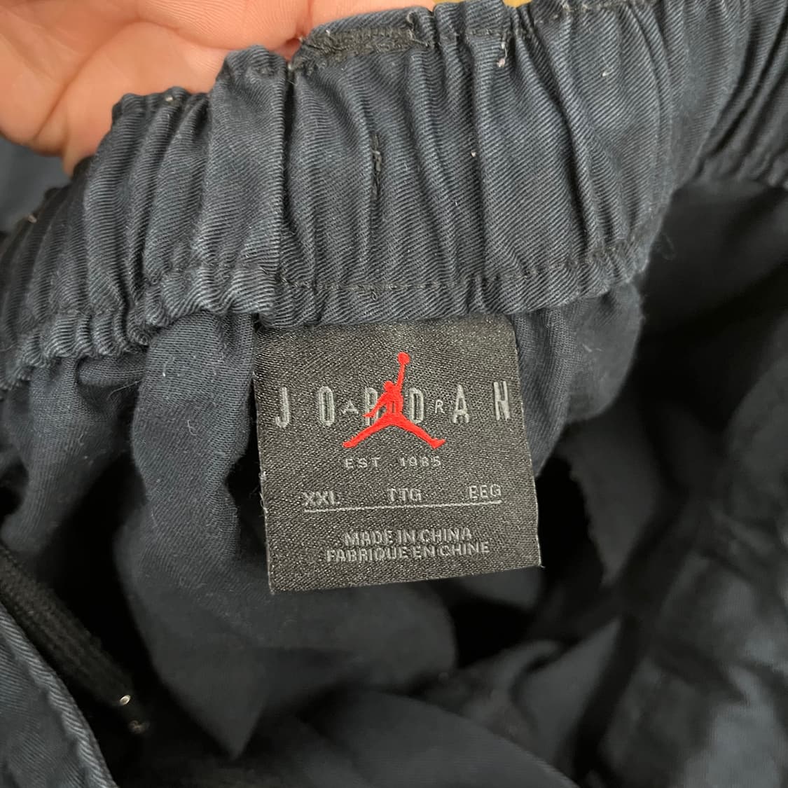 [정품/XXL] 에어 조던 플라이트 카고 바지 블랙 b18 상품이미지4